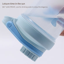 Load image into Gallery viewer, 500ml/700ml Portable Protein Powder Shaker Bottle Leak Proof Sports Mixing Cup Water Bottle for Gym Fitness Training with Scale
