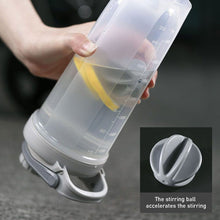 Load image into Gallery viewer, 500ml/700ml Portable Protein Powder Shaker Bottle Leak Proof Sports Mixing Cup Water Bottle for Gym Fitness Training with Scale
