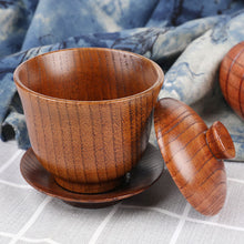 Load image into Gallery viewer, Sour Jujube Wooden Handmade Water Coffee Mug Big Belly Cup Tea Beer Juice Milk Mugs Drink Cups With Handle Kitchen Bar Drinkware
