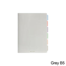 Load image into Gallery viewer, A5/B5 Morandi Loose Leaf Notebook PP Cover Binder 60 Sheets Line Refillable Office School Journal Supplies Stationery
