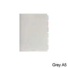 Load image into Gallery viewer, A5/B5 Morandi Loose Leaf Notebook PP Cover Binder 60 Sheets Line Refillable Office School Journal Supplies Stationery
