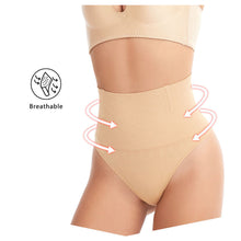 Load image into Gallery viewer, Women High-waisted Tight Pants Elastic Slim Waist Shaping Thong Comfortable Breathable Seamless Shaping Pants

