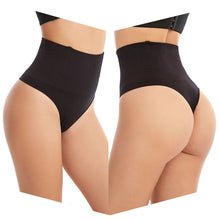 Load image into Gallery viewer, Women High-waisted Tight Pants Elastic Slim Waist Shaping Thong Comfortable Breathable Seamless Shaping Pants
