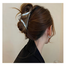Load image into Gallery viewer, Simple Versatile Metal Geometric Hairpin Irregular Triangular Hair Clip Headwear Hair Accessory for Women
