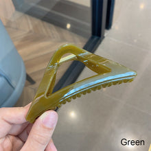 Load image into Gallery viewer, Women Simple Temperamental Hollow Hairpin Hair Claw Clip Exquisite Resin Hair Clip Headwear Hair Accessory
