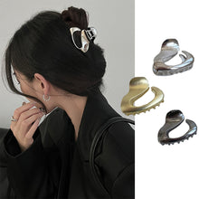 Load image into Gallery viewer, Personalized Creative Hairpin Hair Claw Clip Alloy Headwear Hair Accessory Trendy Hollow Hair Clip for Women
