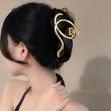 Load image into Gallery viewer, Simple Trendy Hair Claw Clip Hairpin Alloy Irregular Creative Hair Clip Headwear Hair Accessory for Women
