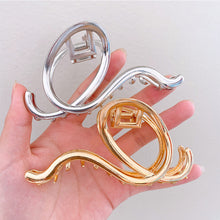 Load image into Gallery viewer, Simple Trendy Hair Claw Clip Hairpin Alloy Irregular Creative Hair Clip Headwear Hair Accessory for Women
