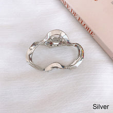 Load image into Gallery viewer, Simple Personalized Hair Claw Clip Hairpin Alloy Irregular Creative Hair Clip Headwear Hair Accessory
