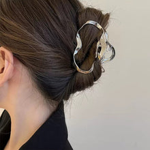 Load image into Gallery viewer, Simple Personalized Hair Claw Clip Hairpin Alloy Irregular Creative Hair Clip Headwear Hair Accessory
