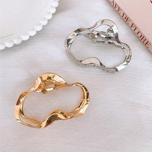 Load image into Gallery viewer, Simple Personalized Hair Claw Clip Hairpin Alloy Irregular Creative Hair Clip Headwear Hair Accessory
