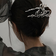 Load image into Gallery viewer, Personalized Irregular Alloy Hairpin Hair Claw Clip Creative Special-shaped Hair Clip Headwear Hair Accessory
