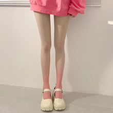 Load image into Gallery viewer, Thin Gradient Pantyhose Summer Colorful Underlay Stockings Pantyhose Comfortable Breathable Stockings for Women
