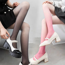 Load image into Gallery viewer, Thin Gradient Pantyhose Summer Colorful Underlay Stockings Pantyhose Comfortable Breathable Stockings for Women

