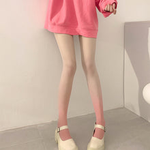 Load image into Gallery viewer, Thin Gradient Pantyhose Summer Colorful Underlay Stockings Pantyhose Comfortable Breathable Stockings for Women

