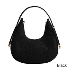 Load image into Gallery viewer, Simple Niche Shoulder Bag Underarm Bag Temperamental Solid Color Comfortable Felt Cloth Handbag for Women
