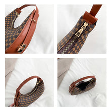 Load image into Gallery viewer, Simple Retro Shoulder Bag Crescent Bag Fashion Comfortable PU Leather Handbag Shoulder Bag for Women
