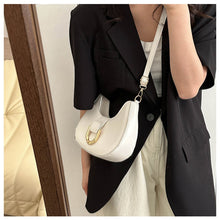 Load image into Gallery viewer, Fashion Personalized Shoulder Bag Crossbody Bag Niche Solid Color Comfortable PU Leather Crossbody Bag for Women
