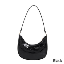 Load image into Gallery viewer, Fashion Personalized Shoulder Bag Underarm Bag Simple Solid Color Glossy PU Leather Handbag for Women
