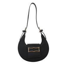 Load image into Gallery viewer, Fashion Simple Shoulder Bag Underarm Bag Temperamental Solid Color PU Leather Handbag for Women
