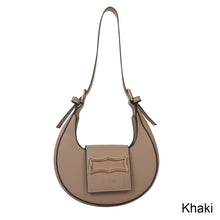 Load image into Gallery viewer, Fashion Simple Shoulder Bag Underarm Bag Temperamental Solid Color PU Leather Handbag for Women
