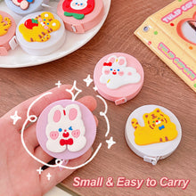 Load image into Gallery viewer, 150cm/60" Portable Retractable Ruler Centimeter Inch Roll Tape Body Measuring Ruler Soft Flat Sewing Ruler Sewing Fashion Design School Supplies
