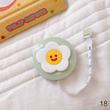 Load image into Gallery viewer, 150cm/60" Portable Retractable Ruler Centimeter Inch Roll Tape Body Measuring Ruler Soft Flat Sewing Ruler Sewing Fashion Design School Supplies
