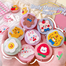 Load image into Gallery viewer, 150cm/60" Portable Retractable Ruler Centimeter Inch Roll Tape Body Measuring Ruler Soft Flat Sewing Ruler Sewing Fashion Design School Supplies
