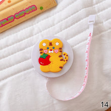 Load image into Gallery viewer, 150cm/60" Portable Retractable Ruler Centimeter Inch Roll Tape Body Measuring Ruler Soft Flat Sewing Ruler Sewing Fashion Design School Supplies
