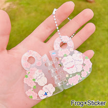Load image into Gallery viewer, Cute Guka Sticker DIY Keychain Transparent Acrylic Goo Chuck Pendant Keychain Decoration Badge Kawaii Stationery Accessories
