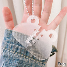 Load image into Gallery viewer, Cute Guka Sticker DIY Keychain Transparent Acrylic Goo Chuck Pendant Keychain Decoration Badge Kawaii Stationery Accessories

