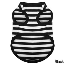 Load image into Gallery viewer, Summer Pet Dog Stripe Vest Soft Puppy Clothing Shirt T-shirts Comfortable for Cats Small Medium Dog
