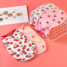 Load image into Gallery viewer, Summer Cute Fruit Print Pet Dog Vest Soft Cartoon Pattern Puppy T-shirts Comfortable for Cats Small Medium Dog
