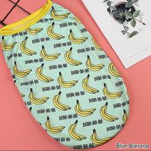 Load image into Gallery viewer, Summer Cute Fruit Print Pet Dog Vest Soft Cartoon Pattern Puppy T-shirts Comfortable for Cats Small Medium Dog
