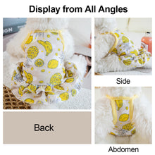 Load image into Gallery viewer, Summer Dog Dress Pet Skirts Pet Clothes Comfortable Soft Puppuy Dogs Cats Vest Dress Pet Clothes
