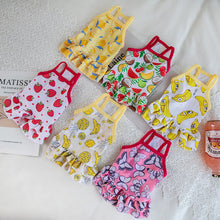 Load image into Gallery viewer, Summer Dog Dress Pet Skirts Pet Clothes Comfortable Soft Puppuy Dogs Cats Vest Dress Pet Clothes
