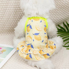 Load image into Gallery viewer, Summer Dog Dress Pet Skirts Pet Clothes Comfortable Soft Puppuy Dogs Cats Vest Dress Pet Clothes
