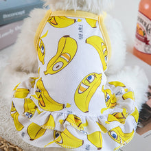 Load image into Gallery viewer, Summer Dog Dress Pet Skirts Pet Clothes Comfortable Soft Puppuy Dogs Cats Vest Dress Pet Clothes
