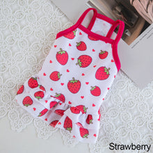 Load image into Gallery viewer, Summer Dog Dress Pet Skirts Pet Clothes Comfortable Soft Puppuy Dogs Cats Vest Dress Pet Clothes
