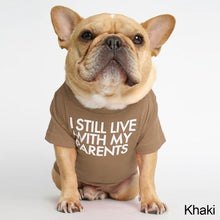 Load image into Gallery viewer, Fashion Letters Printed Summer Dog T-shirt Pure Cotton Dog Clothes for French Bulldog Soft Breathable Pet Costume
