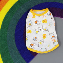 Load image into Gallery viewer, Spring Summer Pet Vest Cartoon Print Pet Puppy Dog Clothes for Small Dogs Pet Dog Vest Pet Sling T Shirt Pet Clothing

