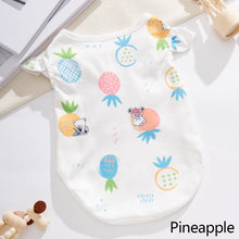 Load image into Gallery viewer, Spring Summer Pet Vest Cartoon Print Pet Puppy Dog Clothes for Small Dogs Pet Dog Vest Pet Sling T Shirt Pet Clothing
