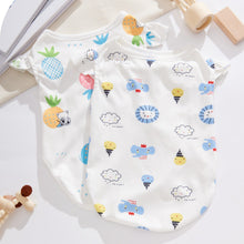 Load image into Gallery viewer, Spring Summer Pet Vest Cartoon Print Pet Puppy Dog Clothes for Small Dogs Pet Dog Vest Pet Sling T Shirt Pet Clothing
