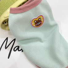 Load image into Gallery viewer, Spring Summer Pet Hoodie Puppy Dog Cat Sweater Shirt Vest Skirt Cartoon Teddy Yorkshire Pomeranian Dog Clothes
