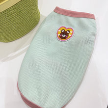 Load image into Gallery viewer, Spring Summer Pet Hoodie Puppy Dog Cat Sweater Shirt Vest Skirt Cartoon Teddy Yorkshire Pomeranian Dog Clothes
