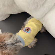 Load image into Gallery viewer, Spring Summer Pet Hoodie Puppy Dog Cat Sweater Shirt Vest Skirt Cartoon Teddy Yorkshire Pomeranian Dog Clothes
