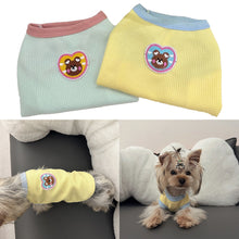 Load image into Gallery viewer, Spring Summer Pet Hoodie Puppy Dog Cat Sweater Shirt Vest Skirt Cartoon Teddy Yorkshire Pomeranian Dog Clothes
