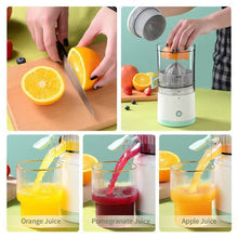 Load image into Gallery viewer, Portable USB Orange Juicer Rechargeable Multifunctional Household Juice Machine Mini Juicer Cup Electric Juicer 45W Wireless
