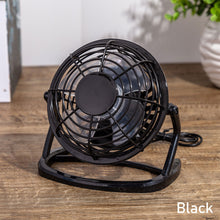 Load image into Gallery viewer, Portable DC 5V Small Desk USB Cooler Cooling Fan USB Mini Fans Operation Super Mute Silent for PC / Laptop / Notebook
