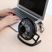 Load image into Gallery viewer, Portable DC 5V Small Desk USB Cooler Cooling Fan USB Mini Fans Operation Super Mute Silent for PC / Laptop / Notebook

